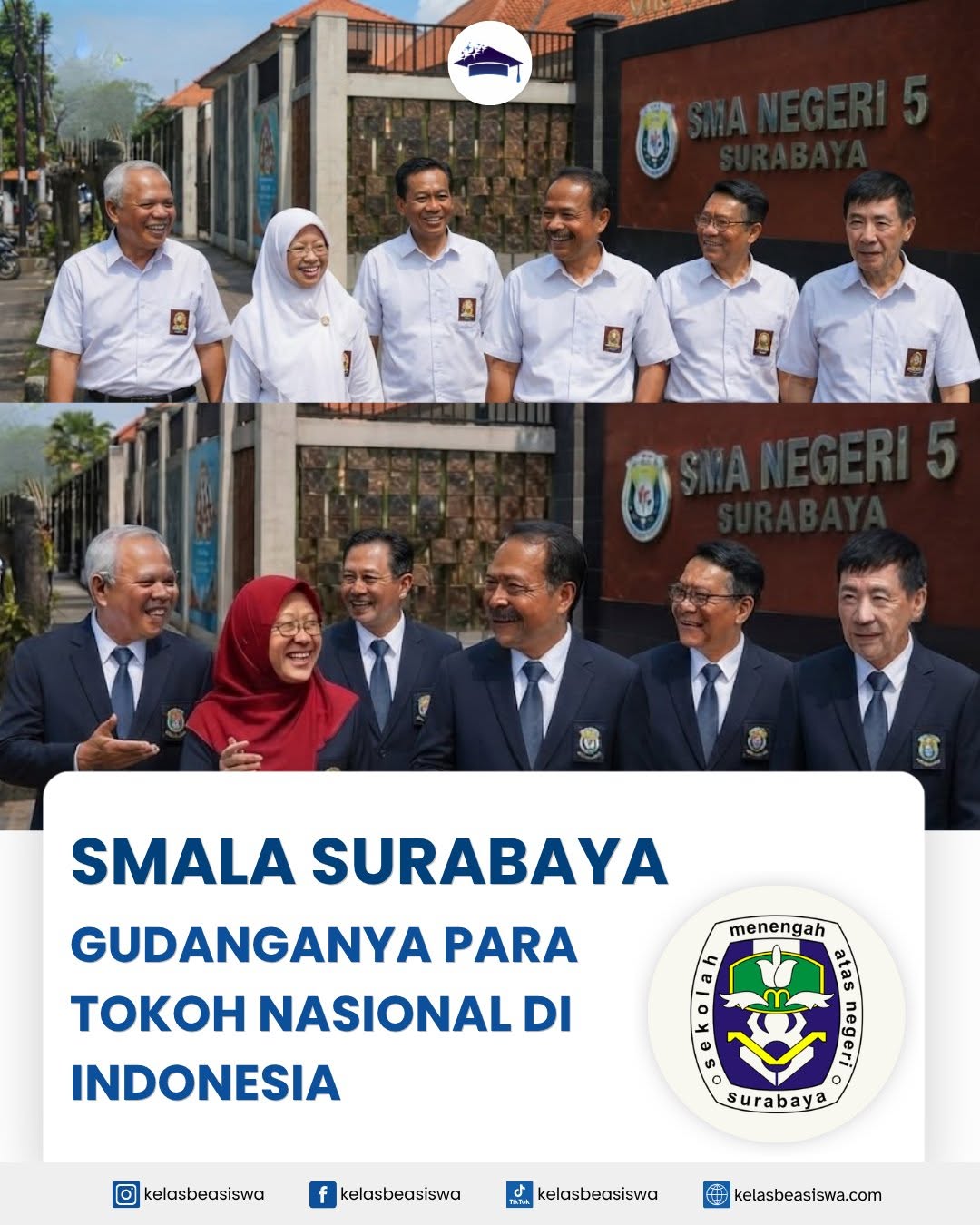 SMALA Surabaya, Gudangnya Tokoh Nasional Indonesia