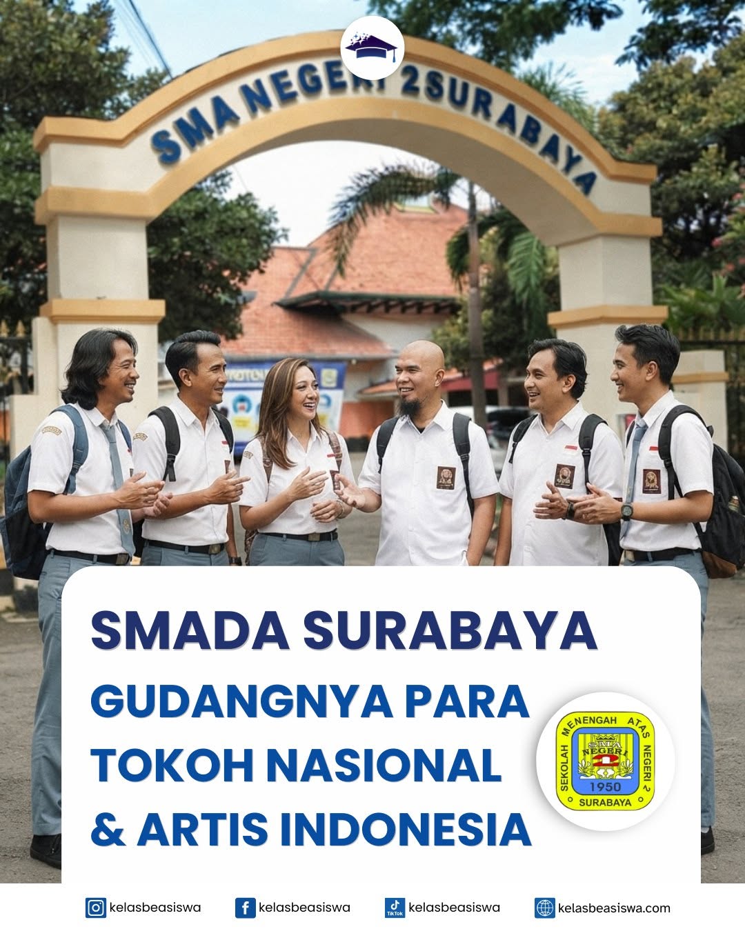 SMADA Surabaya Gudangnya Tokoh Nasional dan Artis Indonesia