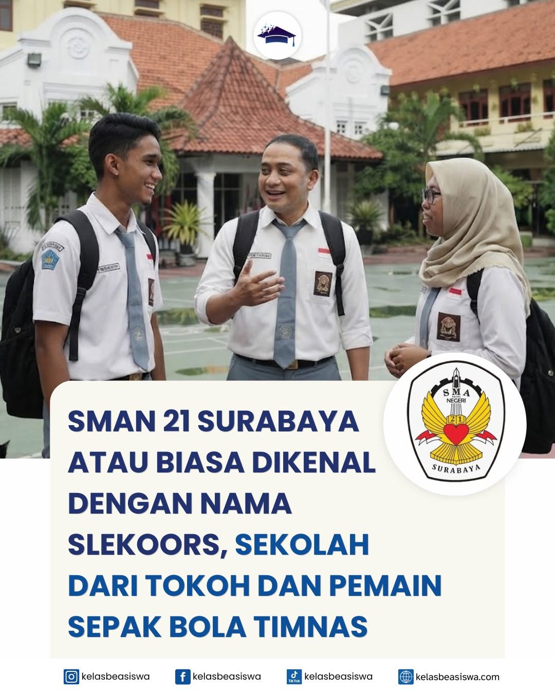 SMAN 21 Surabaya, Sekolah Bersejarah yang Melahirkan Tokoh Nasional hingga Bintang Timnas Indonesia