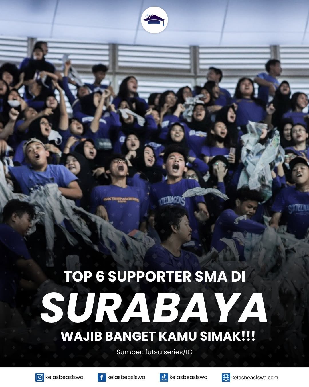 Daftar Top 6 Supporter SMA Paling Ikonik di Surabaya