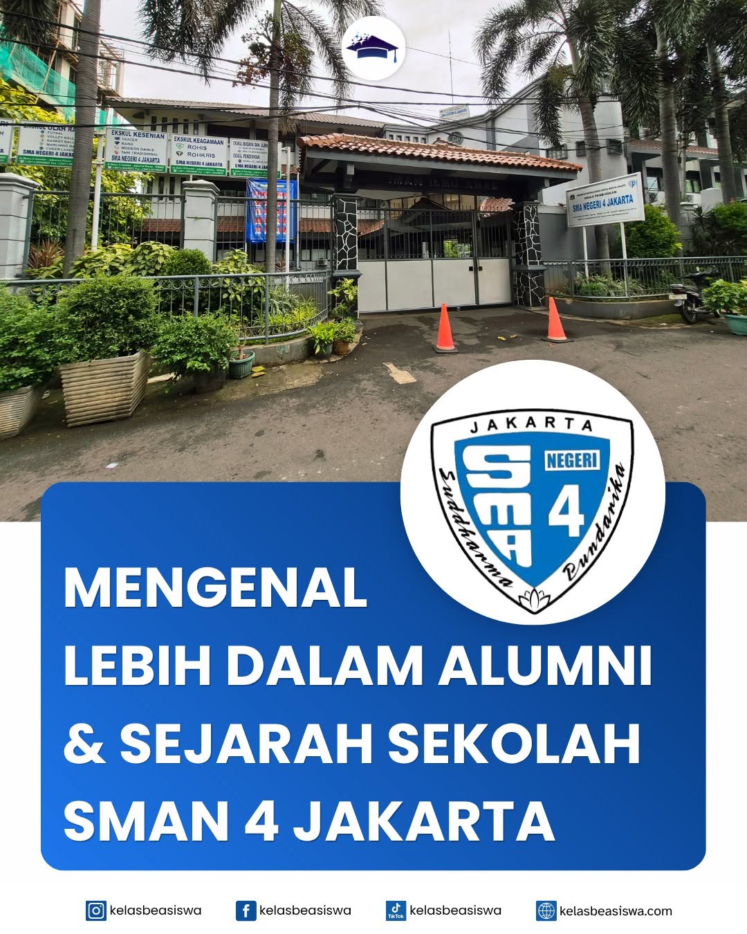 Mengenal SMAN 4 Jakarta, Sejarah Panjang dan Jejak Alumni Berprestasi