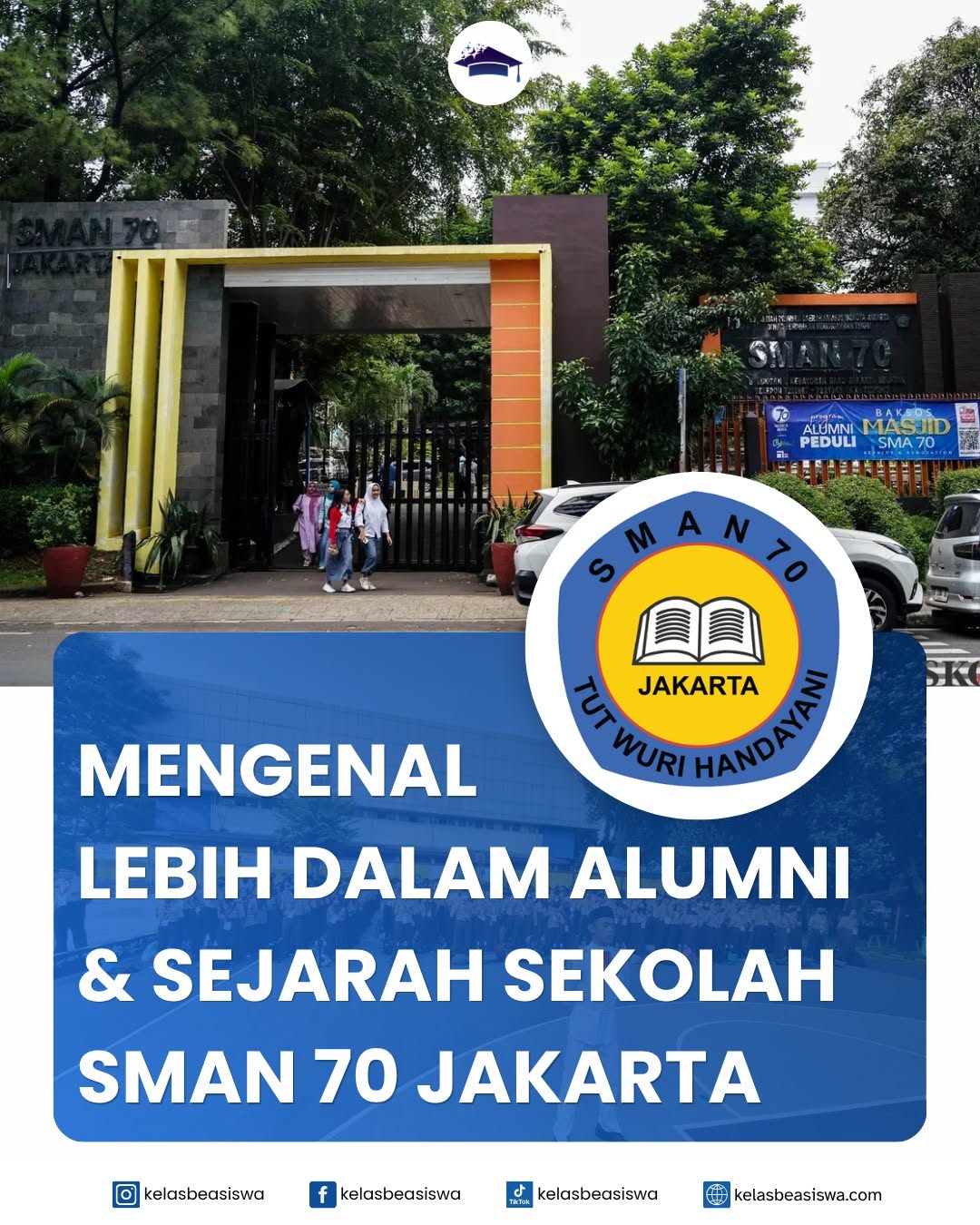 Mengenal Lebih Dalam Sejarah & Alumni SMAN 70 Jakarta