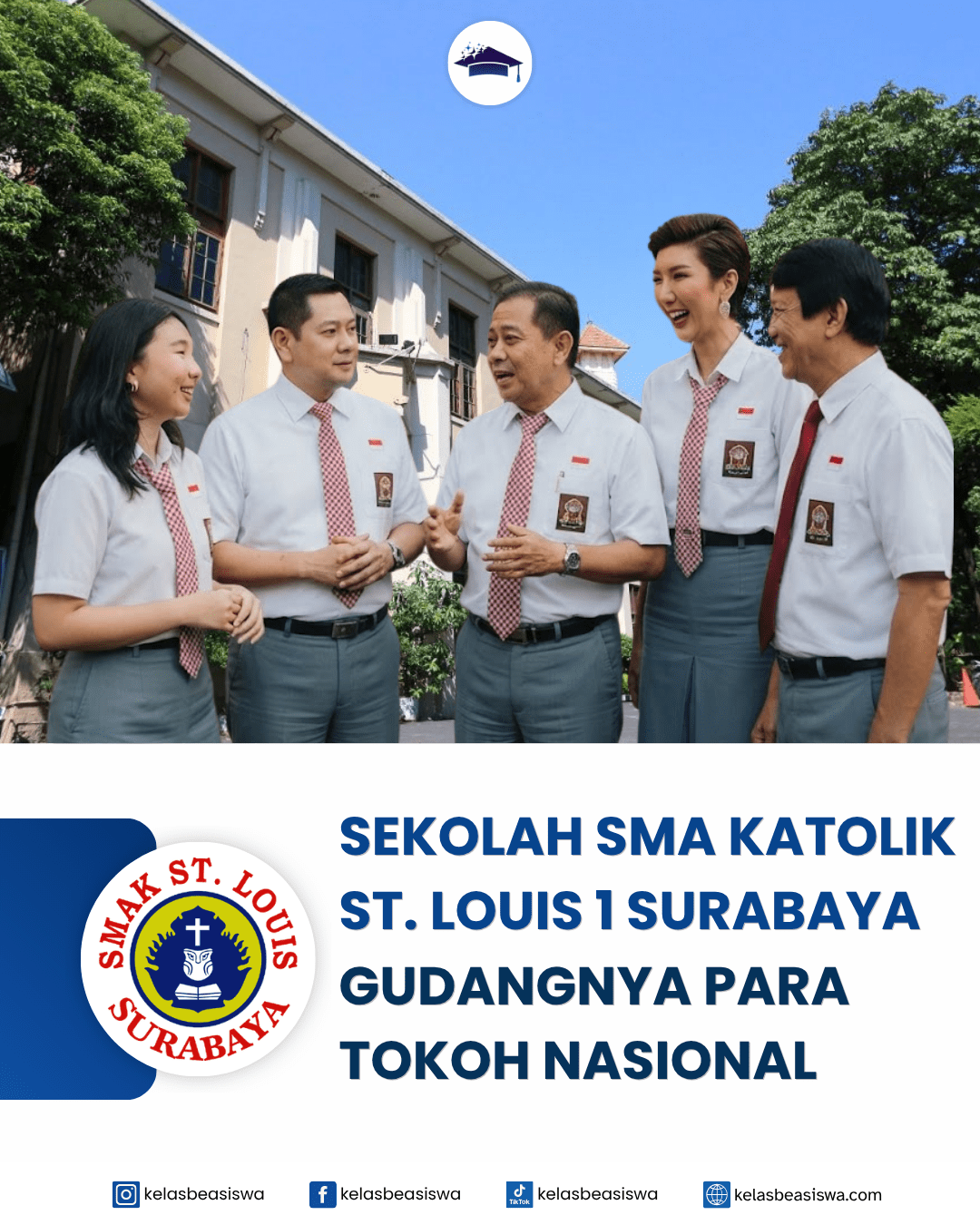 SMA Katolik St. Louis 1 Surabaya (Sinlui 1) Gudangnya Tokoh Nasional