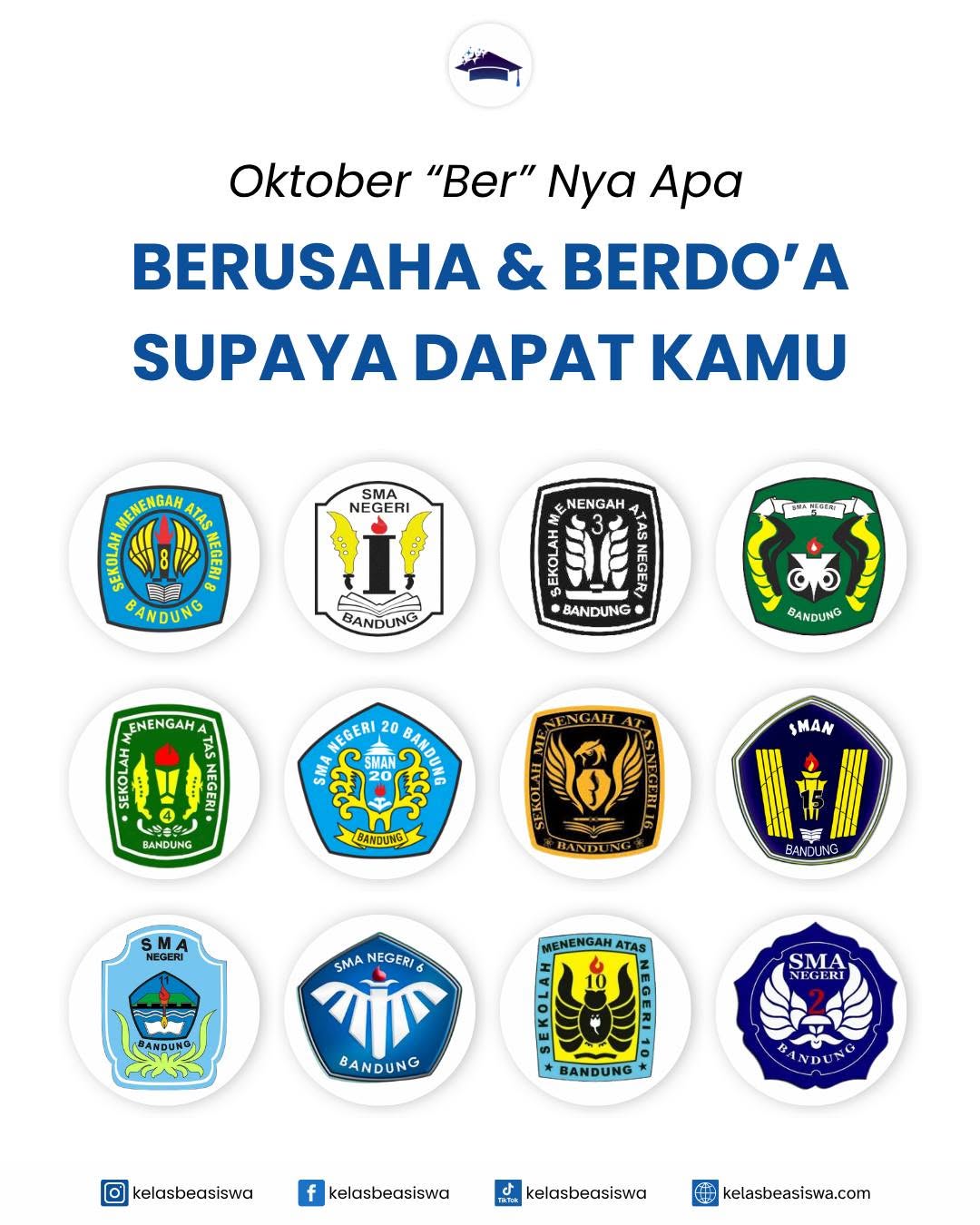Menjemput Impian di Bulan Oktober Berusaha, Berdoa, dan Menggapai Cita-Cita